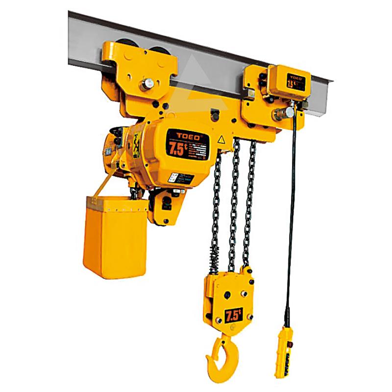工廠使用鏈條電動葫蘆時要注意這個問題