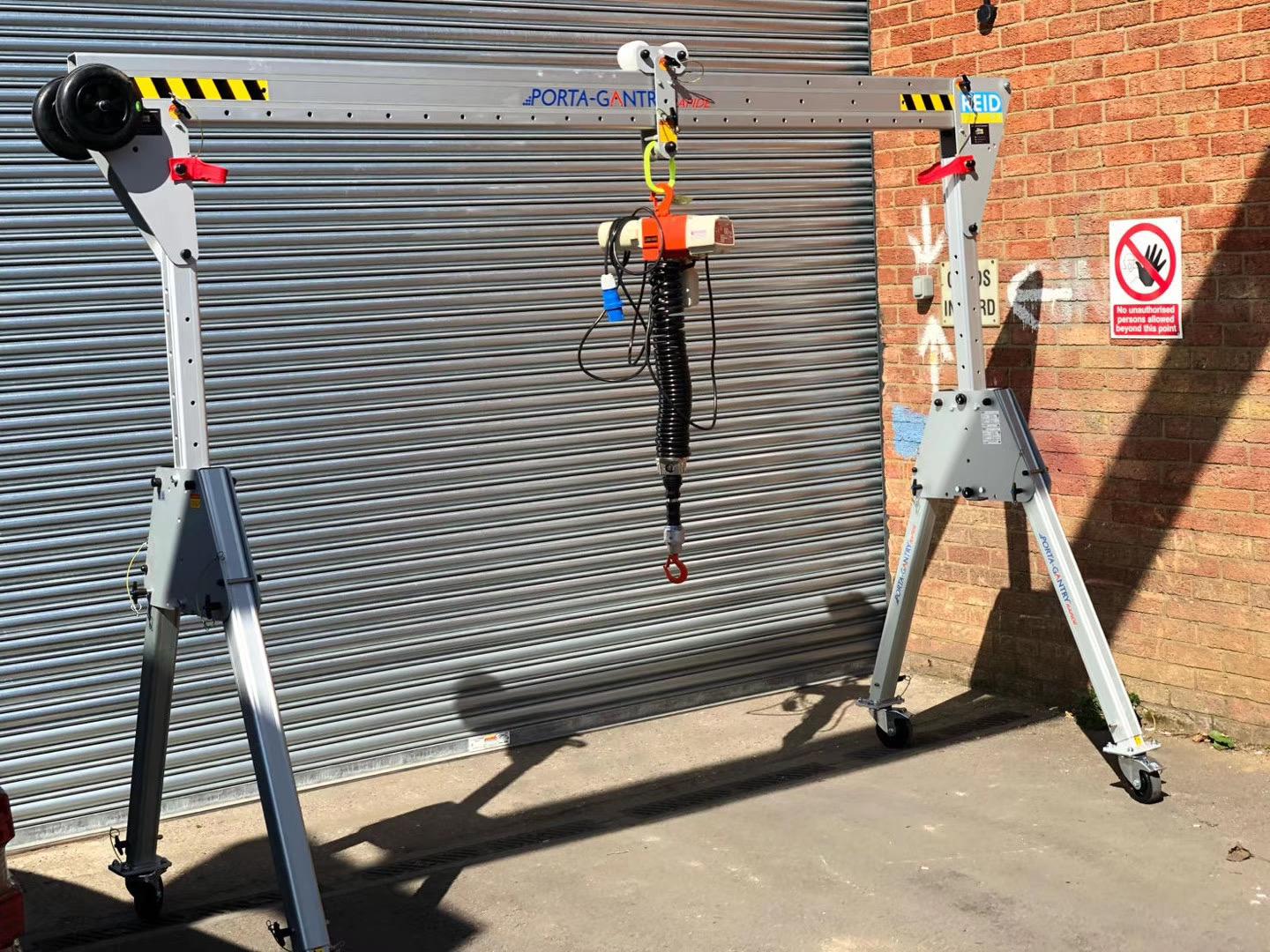 1噸鋁合金龍門架詳細介紹