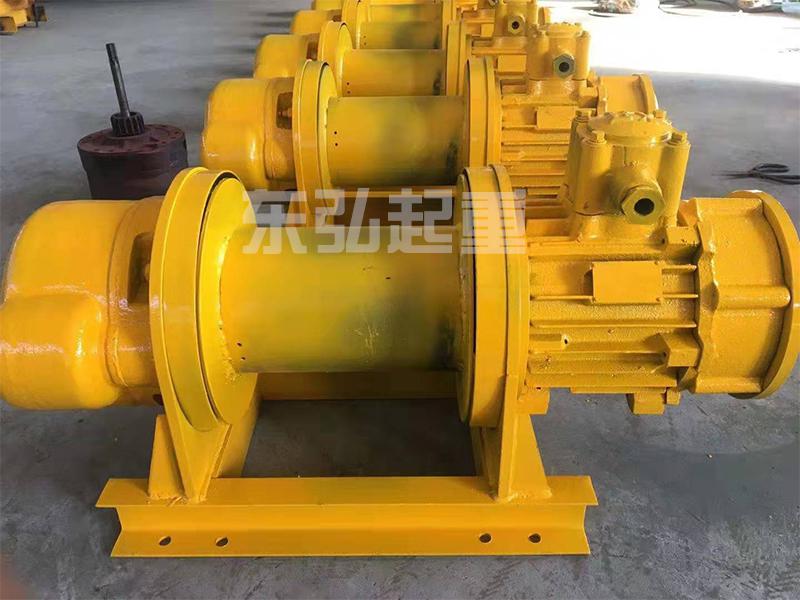 防爆電動卷揚機適用于封閉與高溫場合