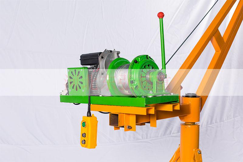 小型吊機中的離合器怎樣使用