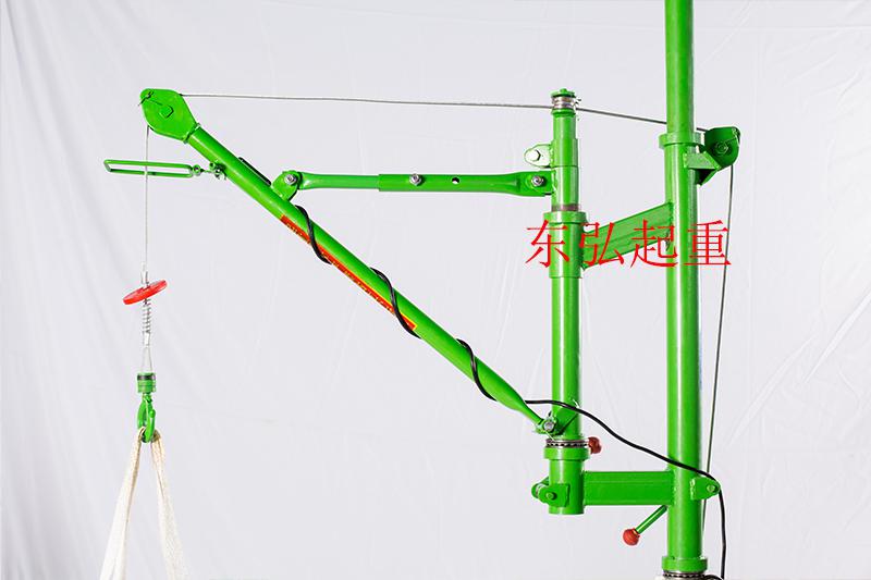 折臂小型起重吊機折臂三腳架安裝很簡單