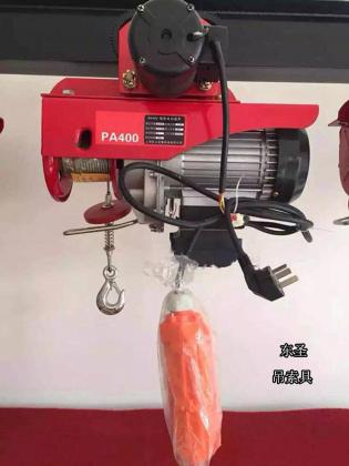 微型電動葫蘆在廠房室內施工中的應用