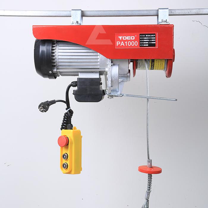 PA1000微型電動葫蘆在建造房屋中的應(yīng)用